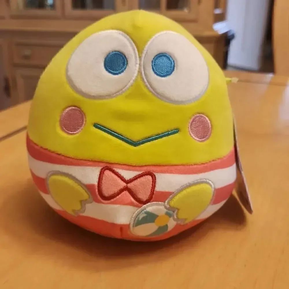 Squishmallow Hello Kitty and friends keroppi beachtime